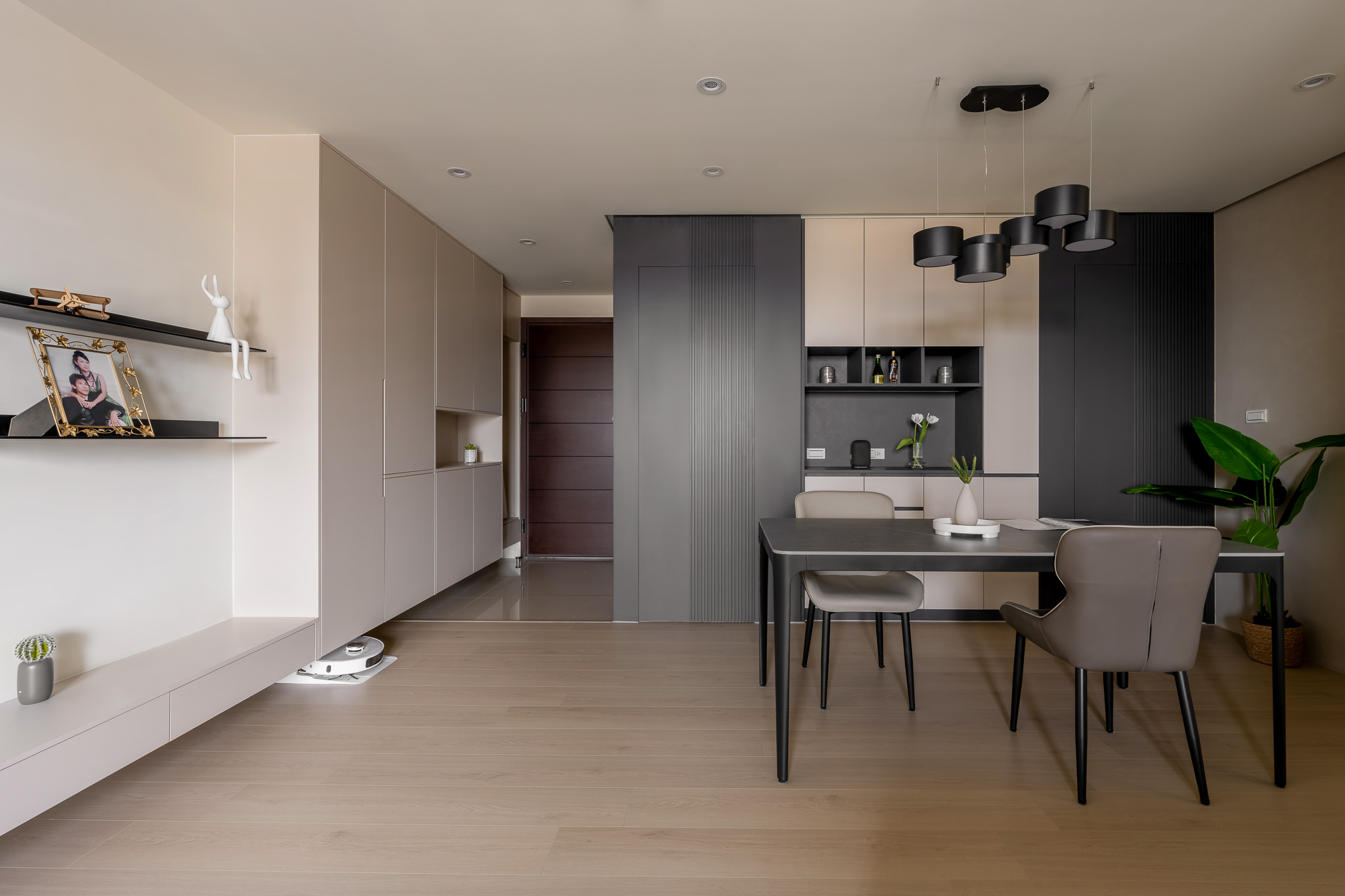 現代奶茶風、北歐溫馨一家四口裝潢分享